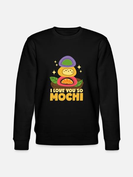 Mochi Love - Stanley/Stella CHANGER Unisex Organic Sweatshirt - black