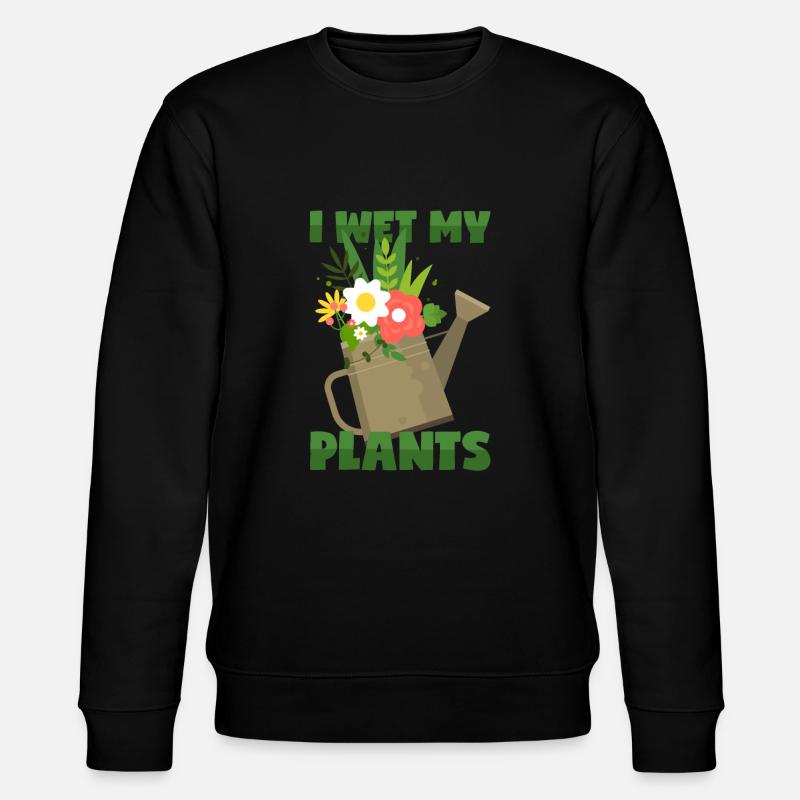 Pflanzen Gießen - Stanley/Stella Unisex Bio-Sweatshirt CHANGER  - Schwarz