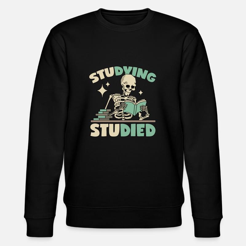 Skeleton in learning - Stanley/Stella CHANGER Unisex Organic Sweatshirt - black