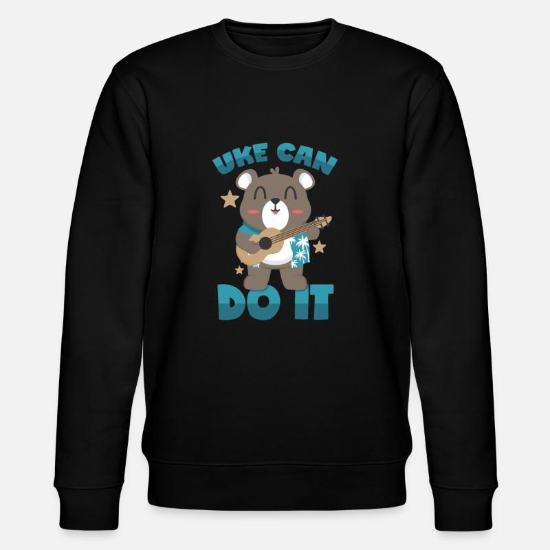 Motivation ukulélé - Sweat bio CHANGER Stanley/Stella Unisexe - noir