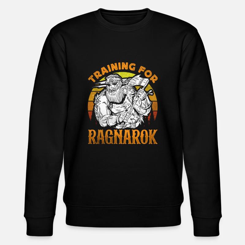 Musculation - Entraînement pour ragnarok - Sweat bio CHANGER Stanley/Stella Unisexe - noir