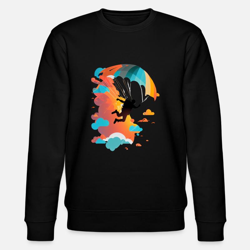 Art du parachutisme - Sweat bio CHANGER Stanley/Stella Unisexe - noir