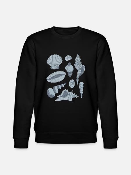 Mussels - Stanley/Stella CHANGER Unisex Organic Sweatshirt - black