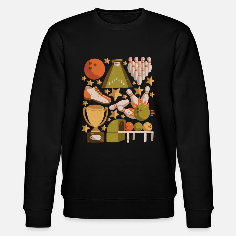 Bowling - Sweat bio CHANGER Stanley/Stella Unisexe - noir