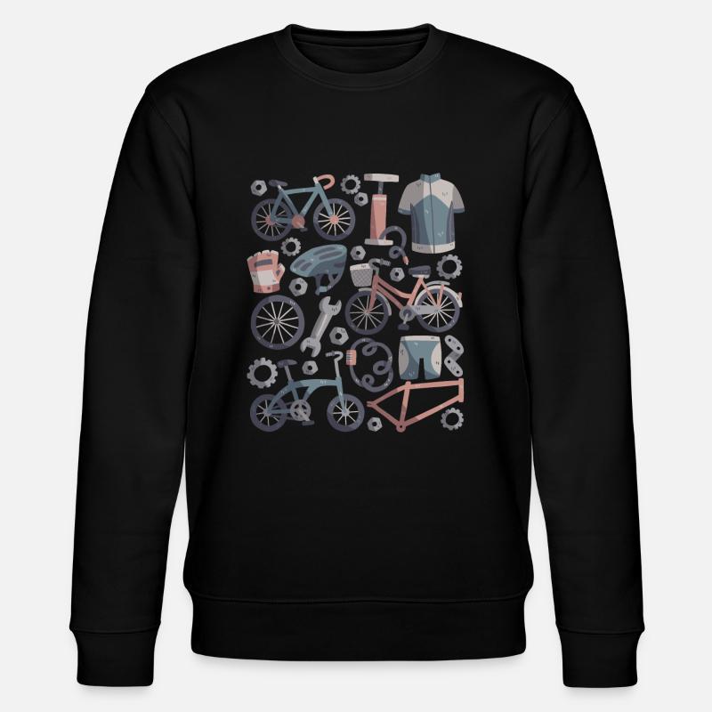 Bicyclette - Sweat bio CHANGER Stanley/Stella Unisexe - noir