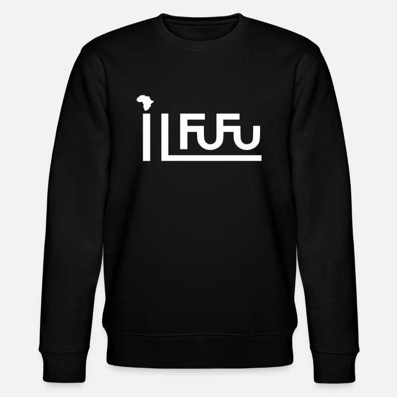 FuFu White - Stanley/Stella CHANGER Unisex Organic Sweatshirt - black