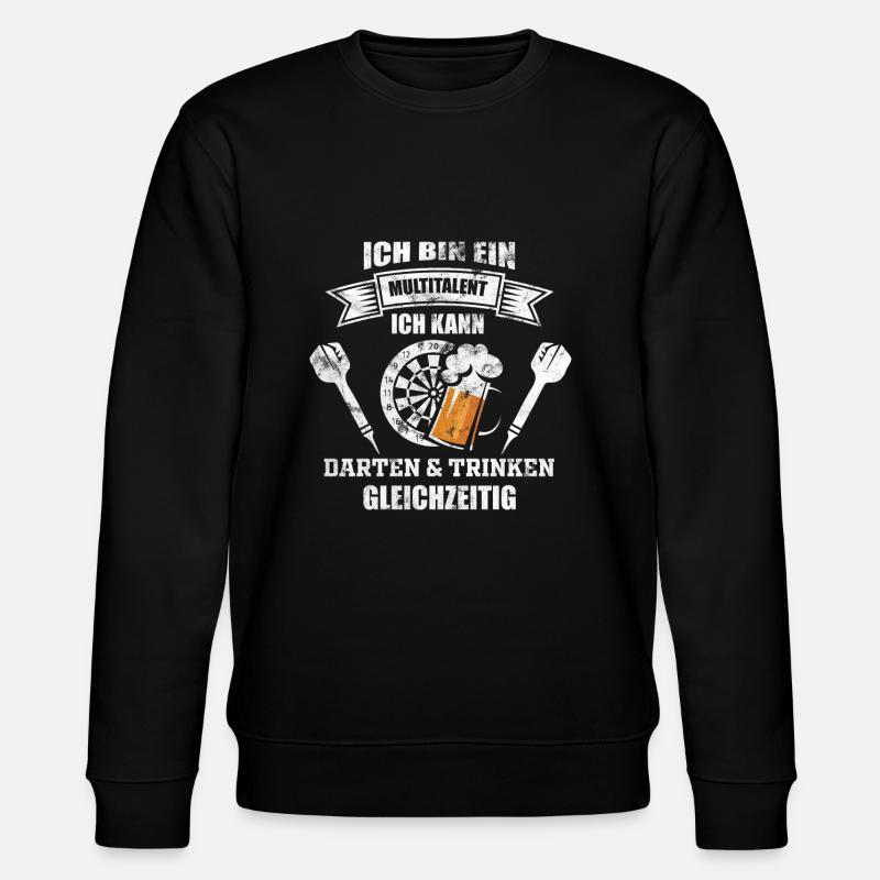 Darts Darten Gift - Sweat bio CHANGER Stanley/Stella Unisexe - noir