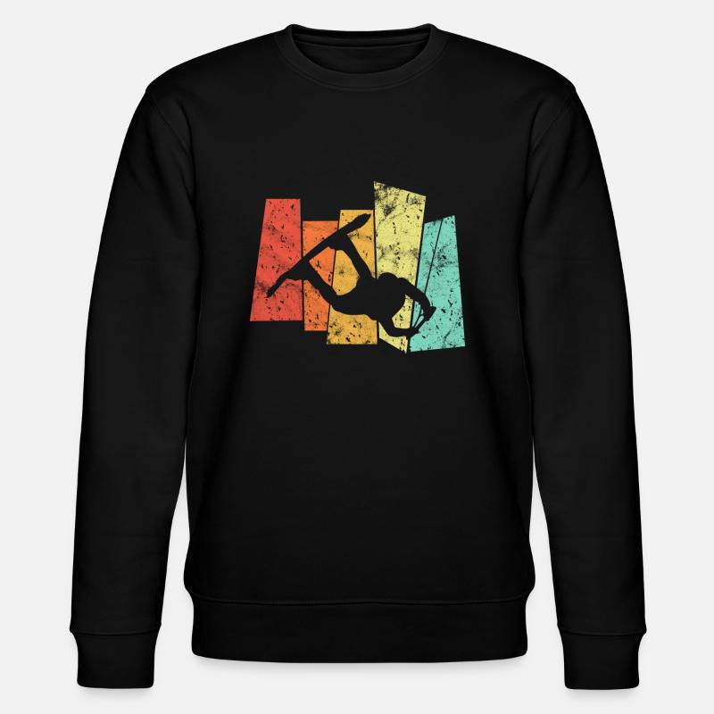 Wakeboard Premium Sport - Stanley/Stella Unisex Bio-Sweatshirt CHANGER  - Schwarz