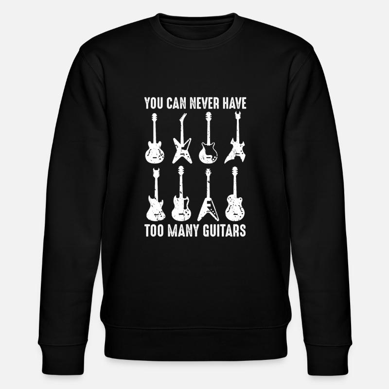 Guitare Guitariste Guitares - Sweat bio CHANGER Stanley/Stella Unisexe - noir