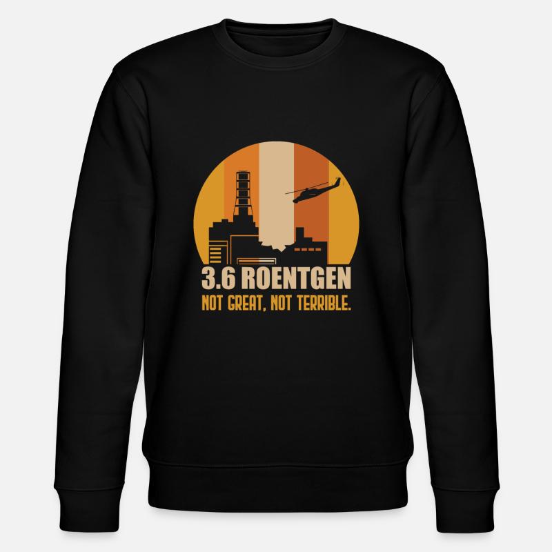 Réacteur de Tchernobyl - Sweat bio CHANGER Stanley/Stella Unisexe - noir