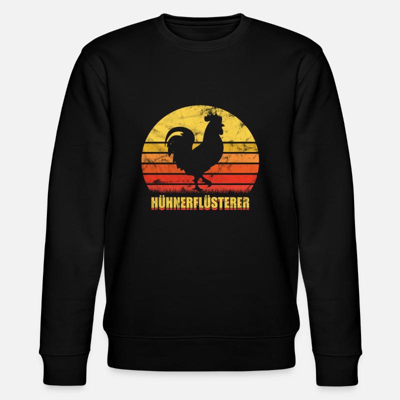 Whisperer de poulet poulet - Sweat bio CHANGER Stanley/Stella Unisexe - noir