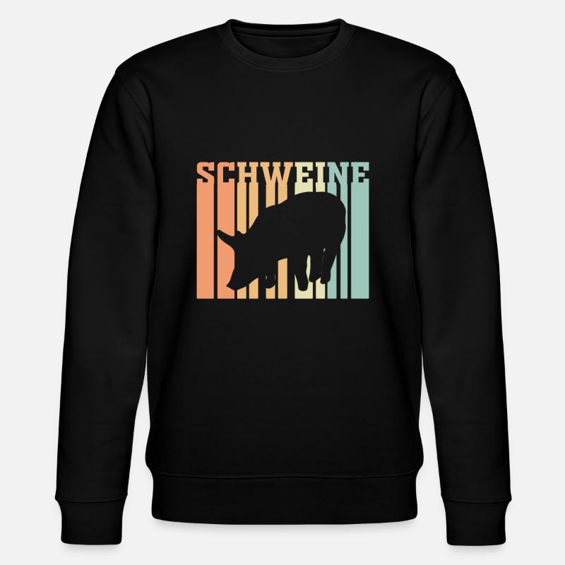 Cochon cochon - Sweat bio CHANGER Stanley/Stella Unisexe - noir