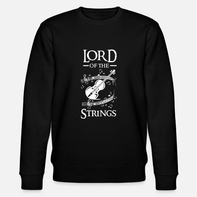 Cadeau instrument violon violon - Sweat bio CHANGER Stanley/Stella Unisexe - noir