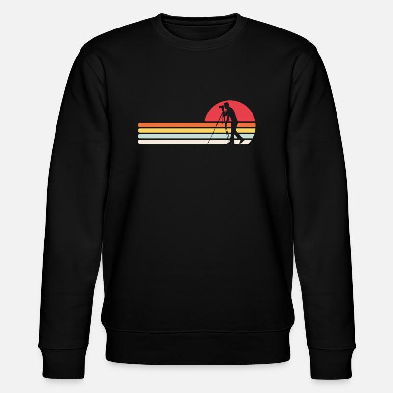 Fotograf - Stanley/Stella Unisex Bio-Sweatshirt CHANGER  - Schwarz