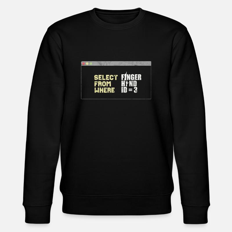 Informatiker Programmierer - Stanley/Stella Unisex Bio-Sweatshirt CHANGER  - Schwarz