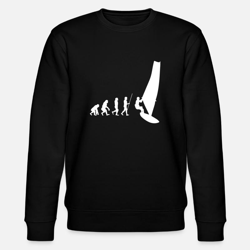 Kitesurf Kitesurf Evolution - Sweat bio CHANGER Stanley/Stella Unisexe - noir