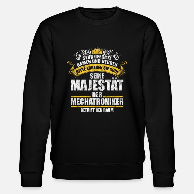 Mechatroniker - Stanley/Stella Unisex Bio-Sweatshirt CHANGER  - Schwarz