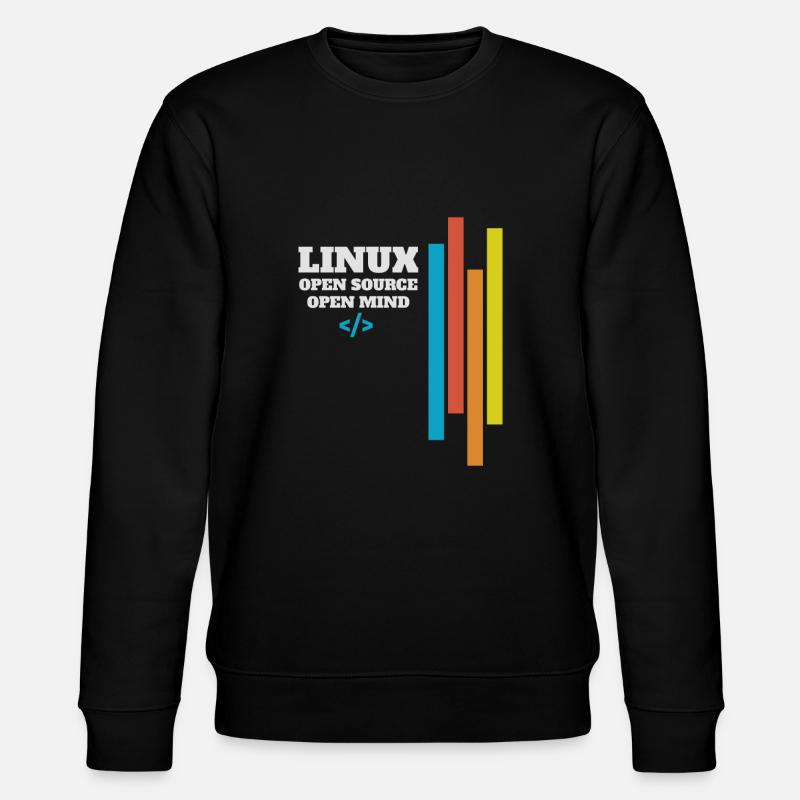 Cadeau d'administrateur de programmeur Linux - Sweat bio CHANGER Stanley/Stella Unisexe - noir