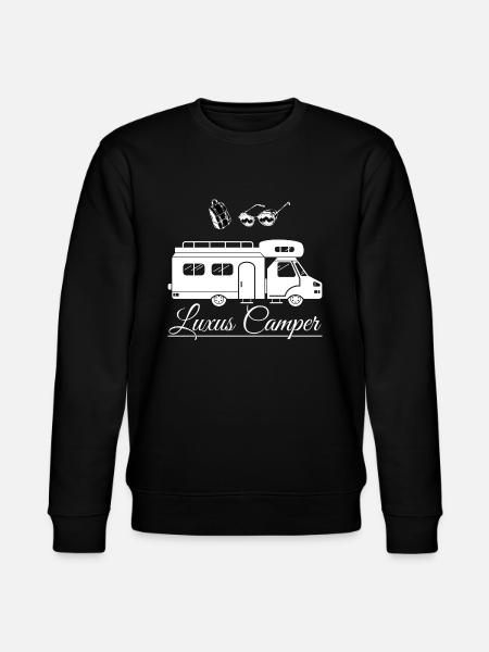Luxus campervan - Stanley/Stella CHANGER Unisex Organic Sweatshirt - black