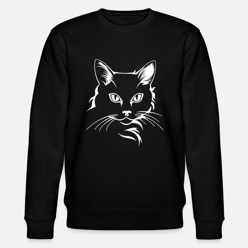 Chat - Sweat bio CHANGER Stanley/Stella Unisexe - noir