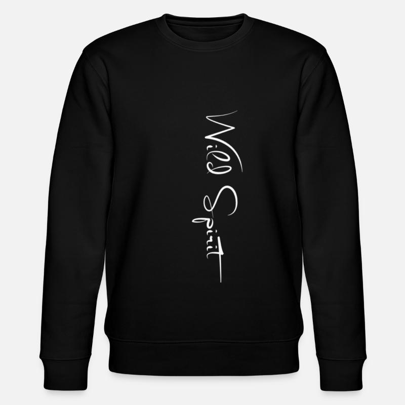 Wild Spirit - Stanley/Stella Unisex Bio-Sweatshirt CHANGER - Schwarz
