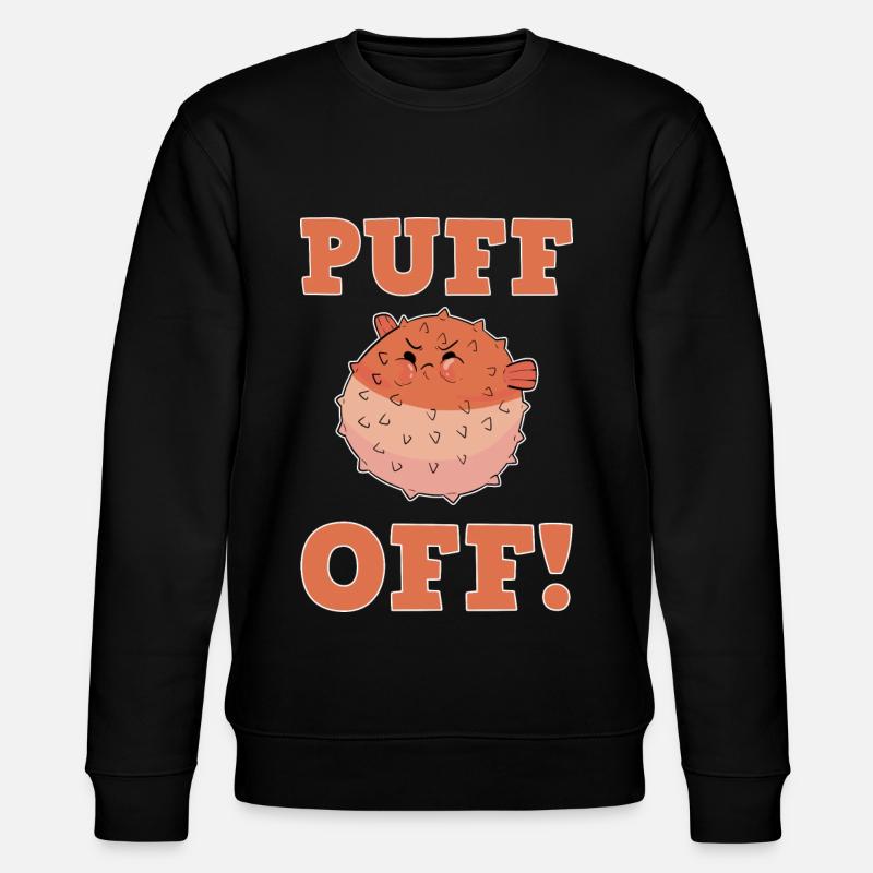 Pufferfish - Stanley/Stella CHANGER Unisex Organic Sweatshirt - black