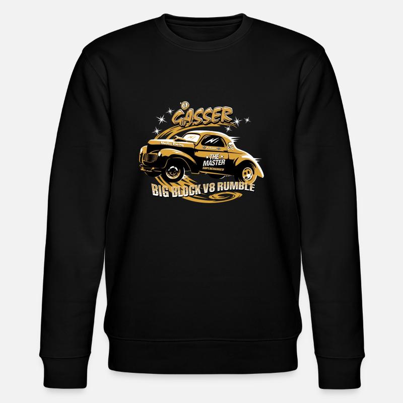 Gasser - Sweat bio CHANGER Stanley/Stella Unisexe - noir