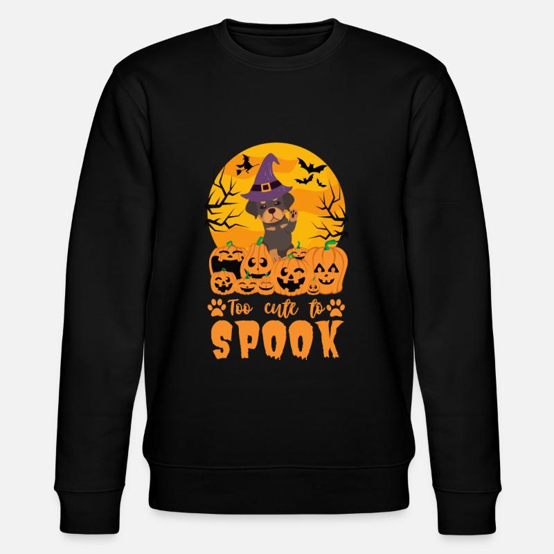 Mignon Rottweiler Halloween Costume Chien - Sweat bio CHANGER Stanley/Stella Unisexe - noir