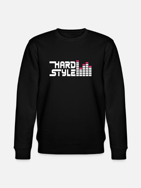 hard style hardstyle equalizer EN - Stanley/Stella CHANGER Unisex Organic Sweatshirt - black