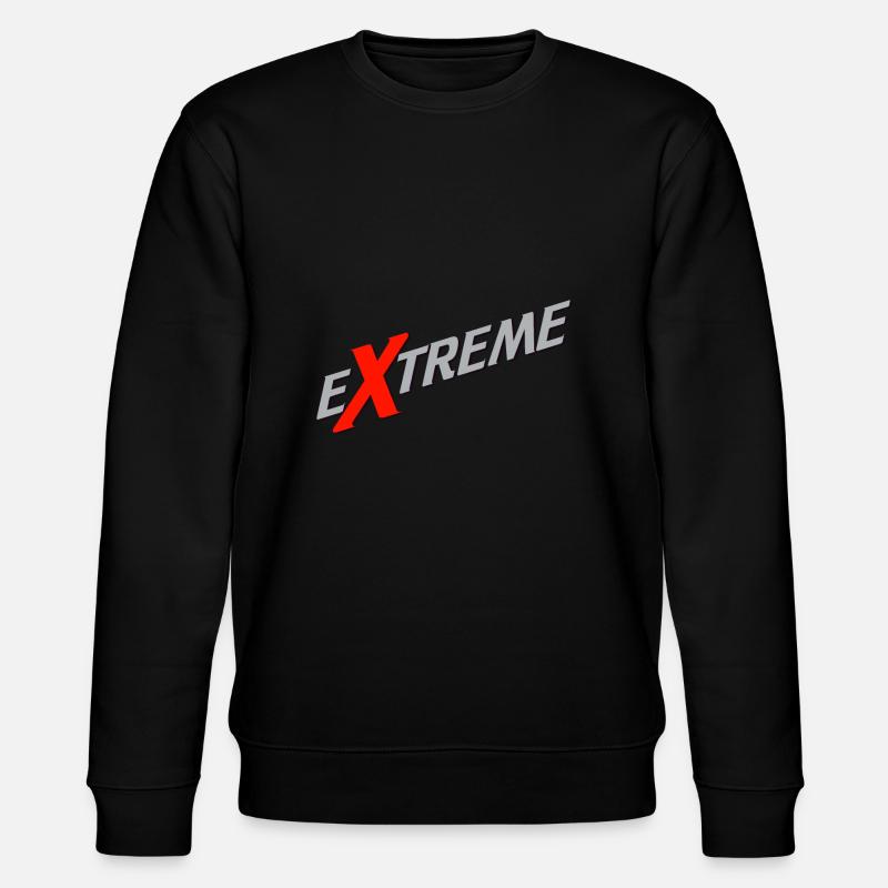 Extreme - Stanley/Stella Unisex Bio-Sweatshirt CHANGER  - Schwarz