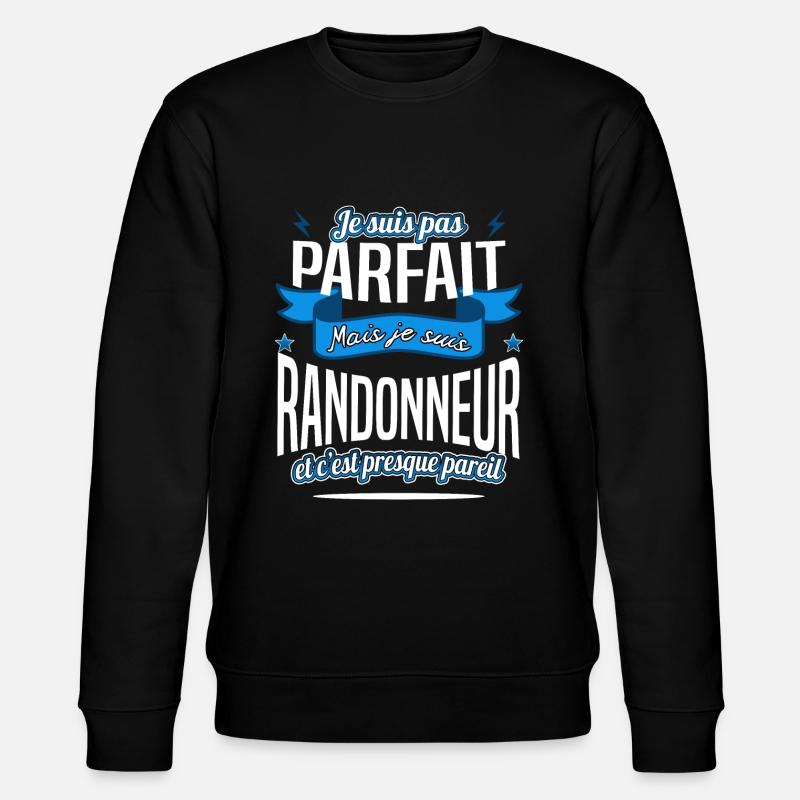 Randonneur - Sweat bio CHANGER Stanley/Stella Unisexe - noir