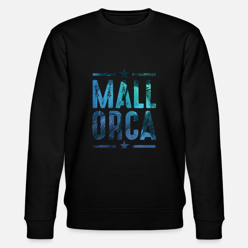Mallorca - Stanley/Stella Unisex Bio-Sweatshirt CHANGER  - Schwarz