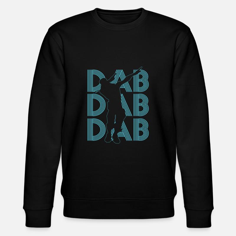 Dab Dab Dab - Stanley/Stella CHANGER Unisex Organic Sweatshirt - black