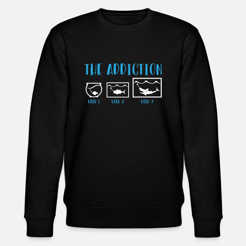Aquarium development - Stanley/Stella CHANGER Unisex Organic Sweatshirt - black