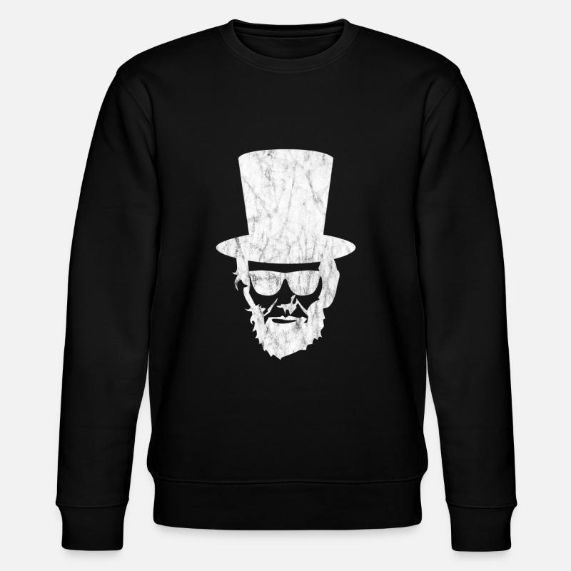 Lincoln - Stanley/Stella Unisex Bio-Sweatshirt CHANGER  - Schwarz
