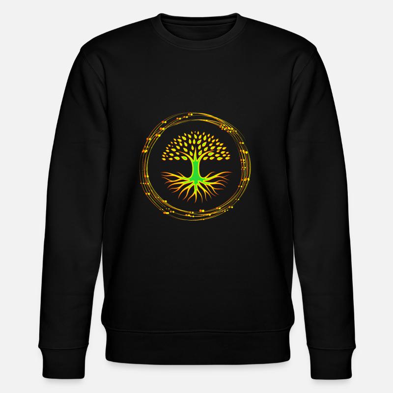 Arbre de vie - Sweat bio CHANGER Stanley/Stella Unisexe - noir