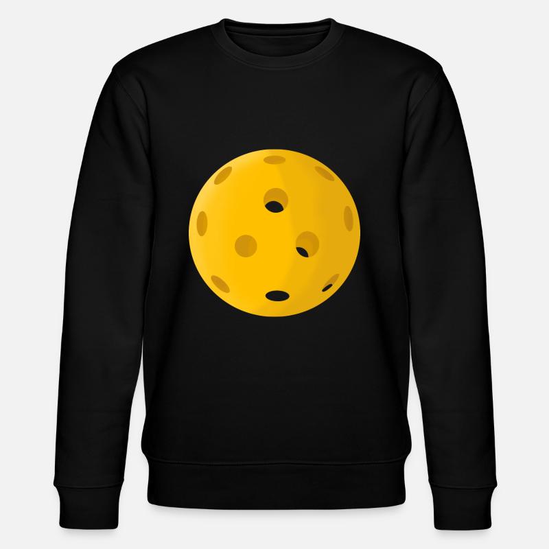 Balle de pickleball - Sweat bio CHANGER Stanley/Stella Unisexe - noir