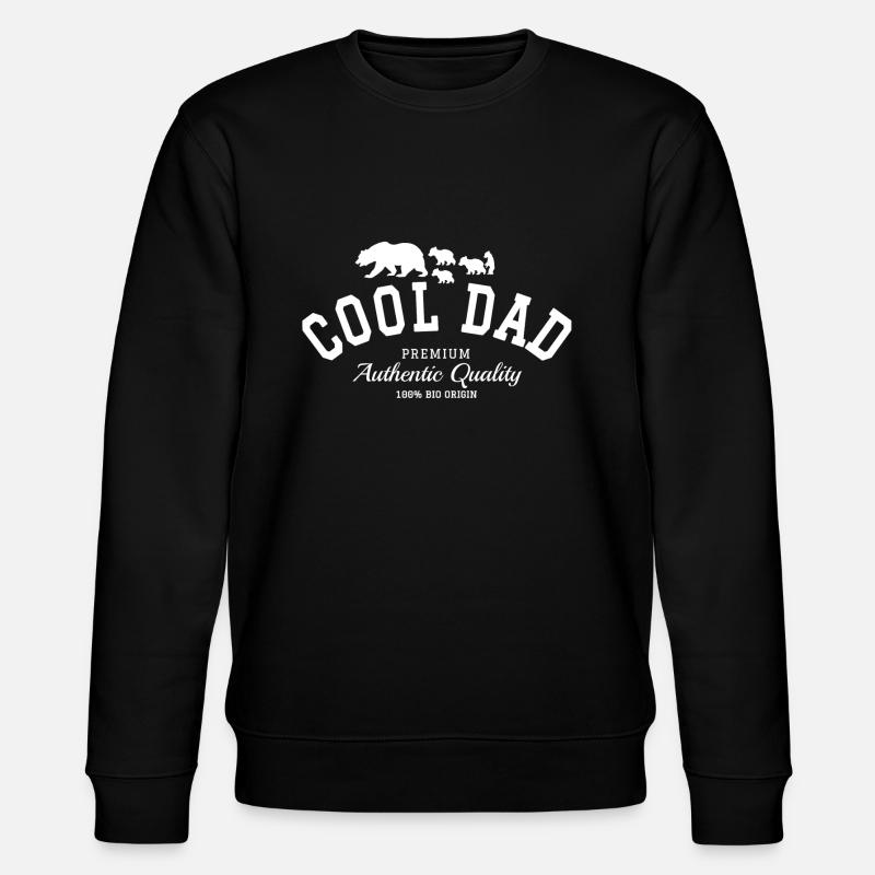 Cool Dad Ours - Sweat bio CHANGER Stanley/Stella Unisexe - noir