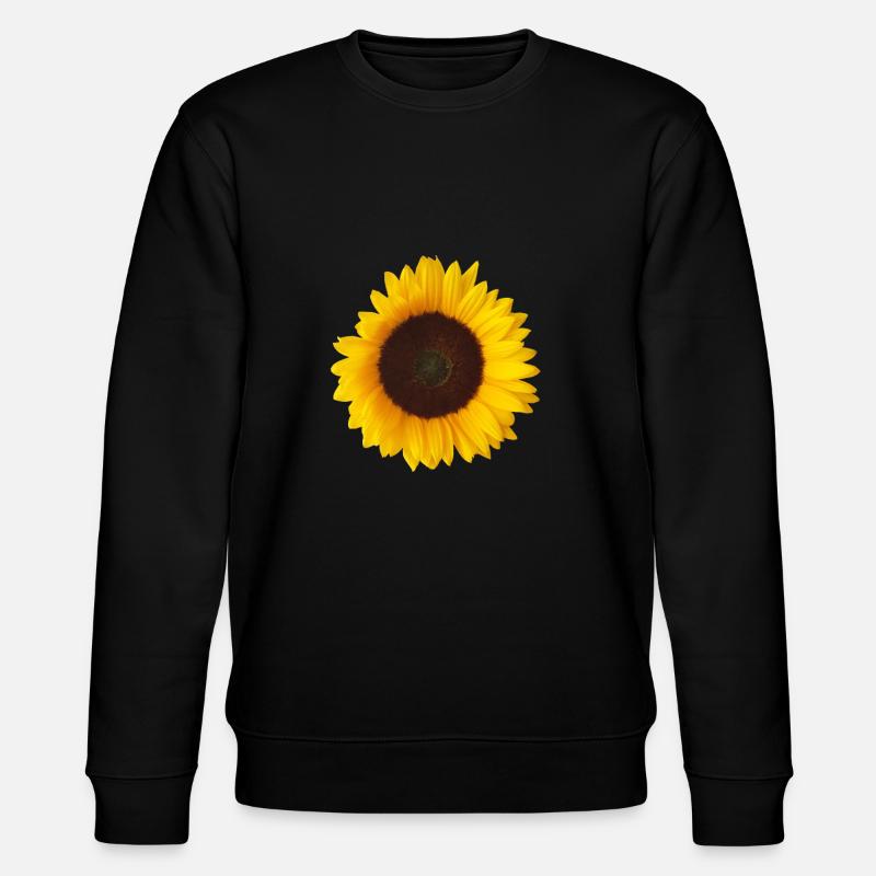 jaune tournesol - Sweat bio CHANGER Stanley/Stella Unisexe - noir