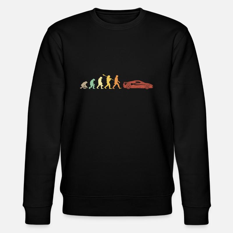 Auto De Sport Evolution - Stanley/Stella CHANGER Unisex Organic Sweatshirt - black