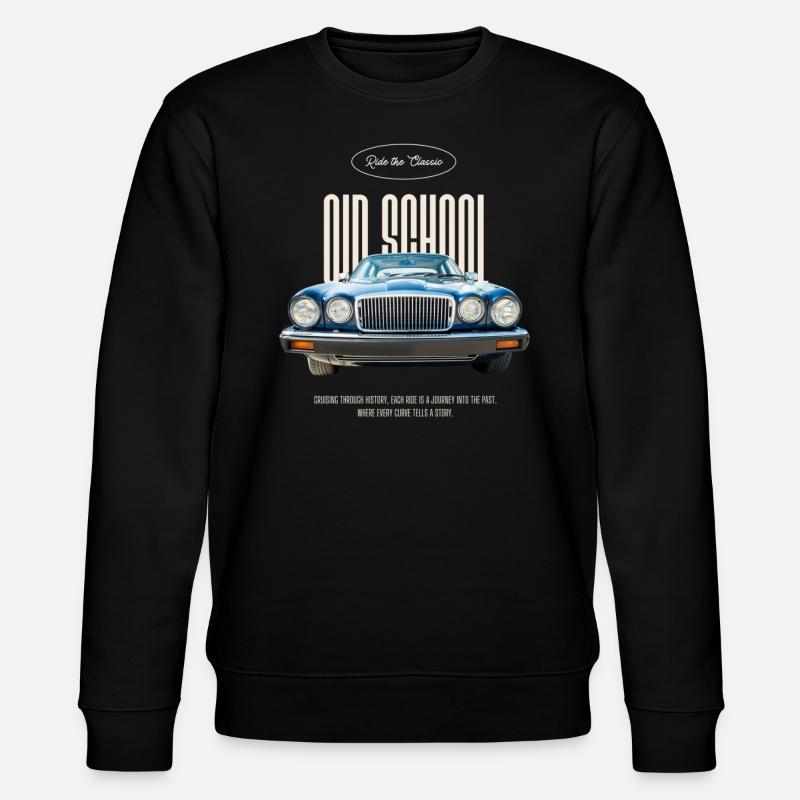 Muscle car à l’ancienne - Sweat bio CHANGER Stanley/Stella Unisexe - noir