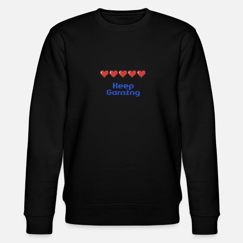 Idée cadeau keep gaming - Sweat bio CHANGER Stanley/Stella Unisexe - noir