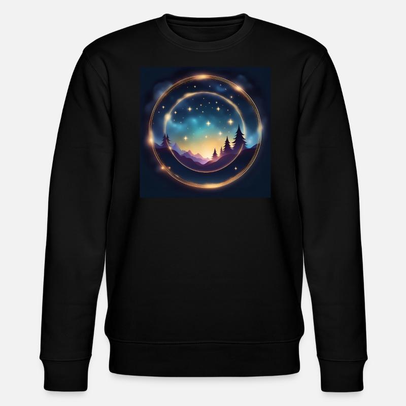Idée cadeau Zodiaque Lion - Sweat bio CHANGER Stanley/Stella Unisexe - noir