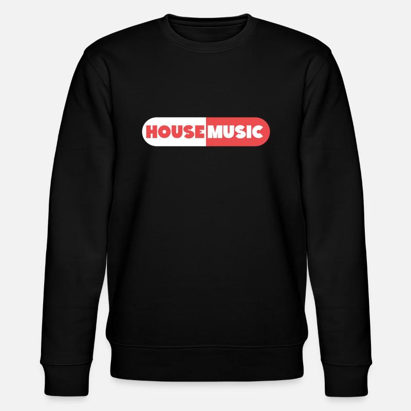 Pile Musique Maison - Sweat bio CHANGER Stanley/Stella Unisexe - noir