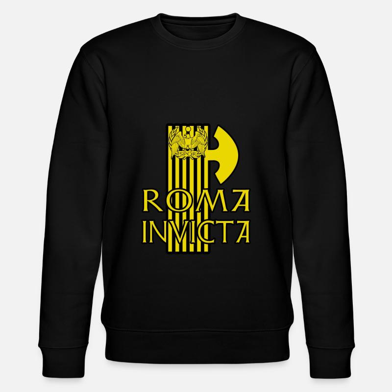 ROMA INVICTA Romains Rome SPQR Rome - Sweat bio CHANGER Stanley/Stella Unisexe - noir
