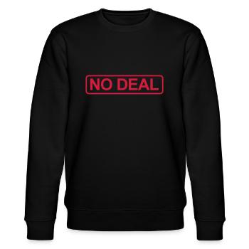 Brexit No Deal - Sweat bio CHANGER Stanley/Stella Unisexe - noir - Devant - Nik (191cm) & Marisol (170cm)