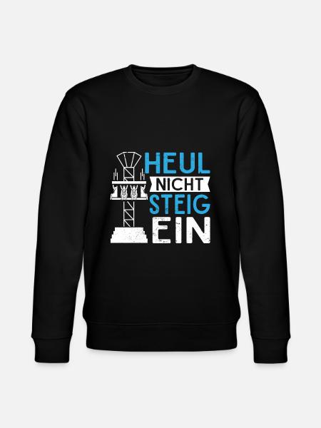 Achterbahn Freizeitpark Rollercoaster - Stanley/Stella Unisex Bio-Sweatshirt CHANGER - Schwarz