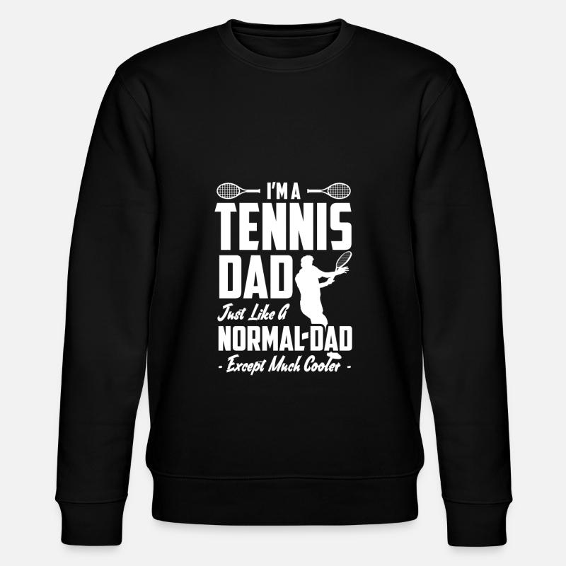 tennis - Sweat bio CHANGER Stanley/Stella Unisexe - noir