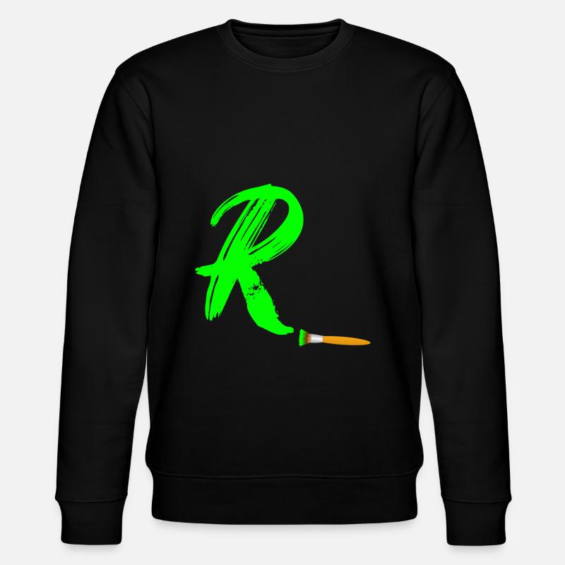 brush vert r - Sweat bio CHANGER Stanley/Stella Unisexe - noir