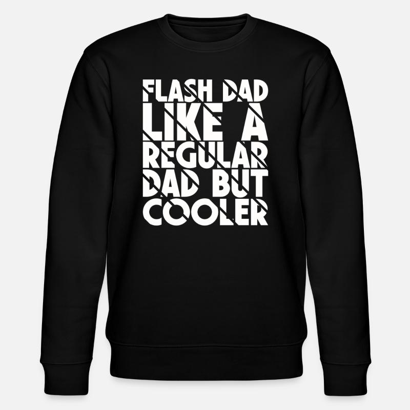 Bloc Flash Papa Boulderer - Sweat bio CHANGER Stanley/Stella Unisexe - noir
